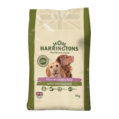 HARRINGTONS lamb + rice 15kg Bag 