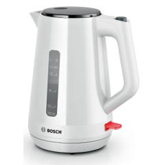 Bosch MyMoment Delight TWK1M121GB Electric Kettle with 1.7 L Capacity and Fast Boil - White