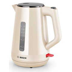 Bosch MyMoment Delight TWK1M127GB Electric Kettle with 1.7 L Capacity and Fast Boil - Cream