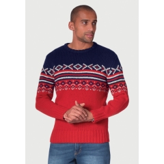 Brook Taverner Derwent Fairisle Christmas Jumper 