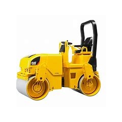 Bruder CAT Asphalt Drum Compactor/Tandem Roller 02433