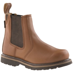Buckbootz B1100 non-safety Dealer Boot Tan