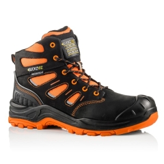 Buckbootz Buckz Viz Safety Boot Black/Orange