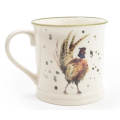 Candlelight Tankard Mug - Pheasant