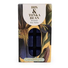 Candlelight Wax Melts 8 Pack - Iris + Tonka Bean 
