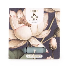Candlelight Tealight Lotus + Wild Lily 9 Pack 