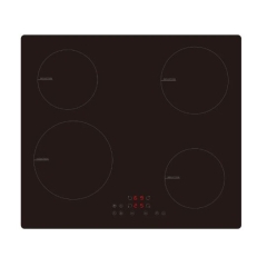 Cata UBINDE60MT 60cm 4 Zone Induction Hob - Plug and Play Installation (UK 3 Pin Plug Attached)