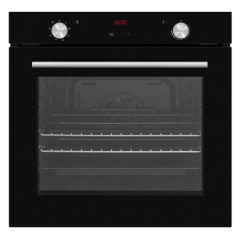 Cata UBO754BK 60cm 78L Large Capacity Single Pyrolytic Oven - Black