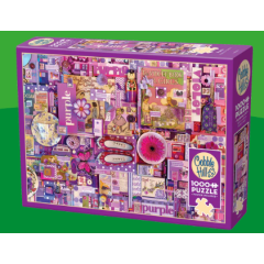 Cobble Hill Jigsaw - Purple 1000 Piece