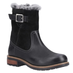 Cotswold Kemerton Black Boots