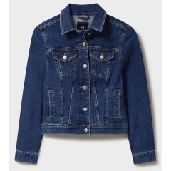 Crew Denim Western Jacket - Midwash