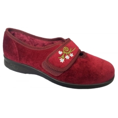Caroline 2 - Slipper Burgundy 