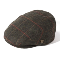 Failsworth Cambridge Flat Cap – Red/Orange 