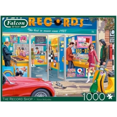 Falcon Jigsaw - The Record Shop 1000 Piece