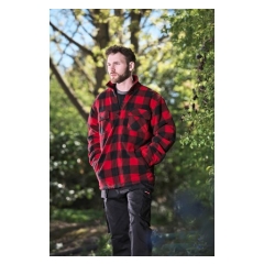 Fort Portman Shacket - Red 