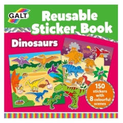 Galt Reusable Sticker Book Dinosaurs 