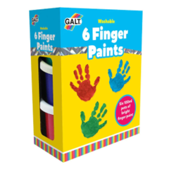 Galt Finger Paints Washable Pk6