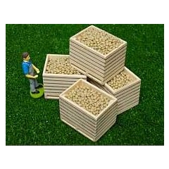 Globe Farming - Wooden Potato Box