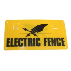 Electric Fence Warning Sign