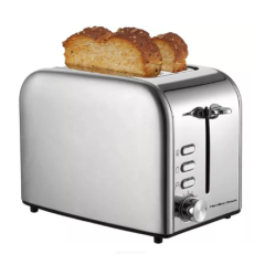 Hamilton Beach HB1718B2 2 Sice Rise Toaster - Brushed Stainless Steel