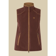 Harkila Sandhem 200 Waistcoat Women - Burgundy  