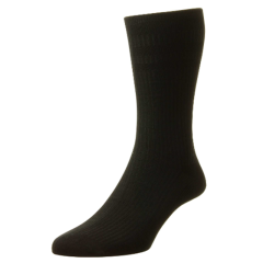 Bamboo Softop Socks - Black 