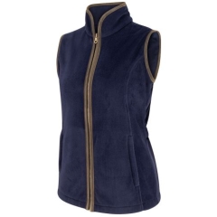 Hoggs Stenton Ladies Fleece Gilet - Navy