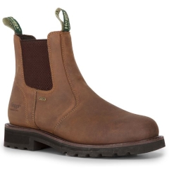 Hoggs Shire Pro Waterproof Dealer Boots - Crazy Horse Brown