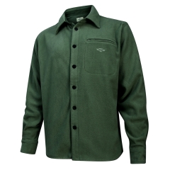 Hoggs Highlander Micro Fleece Shirt Green