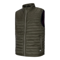 Hoggs Kingston Rop-Stop Gilet - Olive / Merlot 