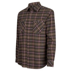 Hoggs Countrysport Hunting Shirt Olive/ Wine 