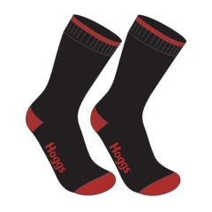 Hoggs Performance Thermal Work Sock 2 Pk Black