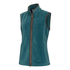 Hoggs Stenton Ladies Fleece Gilet - Teal 