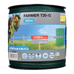 Horizont Farmer Polytape Green T20-G 200m x 20mm