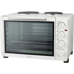 Igenix IG7145 45L Mini Oven with 2 Hot Plates
