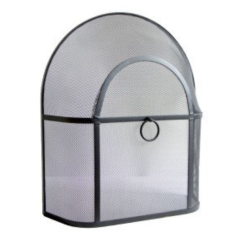 Inglenook FIRE60 Heavy Duty Round Spark Guard – Black