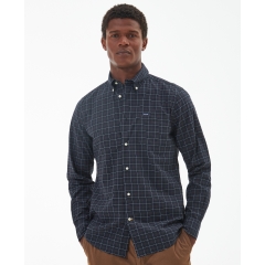 Barbour Lomond Tailored Fit Shirt - Black Slate