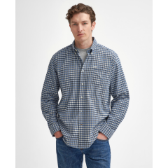 Barbour Tanlaw Tailored Fit Check Shirt - Blue