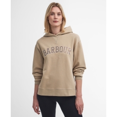 Barbour Northumberland Hoodie - White Pepper 