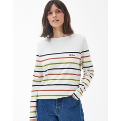 Barbour Hawkins Top - Cloud Stripe