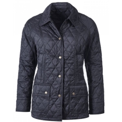 Barbour Summer Beadnell Quilt - Navy