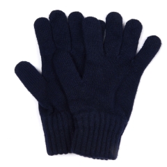 Barbour Lambswool Glove Navy 