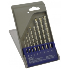 8Pc Masonry drill set (3-10mm) 