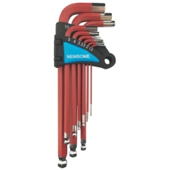 9Pc ball end hex key set 