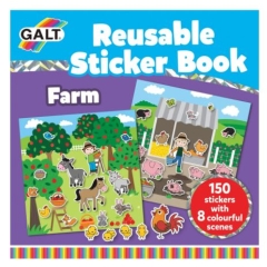 Galt Reusable Sticker Book Farm