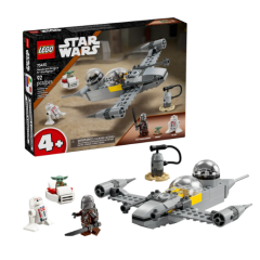 LEGO Star Wars Mando + Grogu's N-1 Starfighter