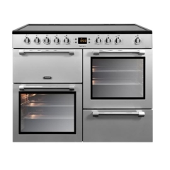 Leisure CK100C210S Cookmaster Electric Ceramic Range Cooker - 100cm - Silver