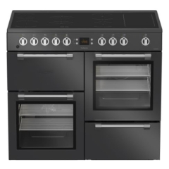 Leisure CK100C210T Cookmaster Electric Ceramic Range Cooker - 100cm - Anthracite Grey
