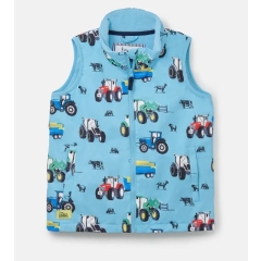 Lighthouse Alex Gilet - Blue Tractor Print