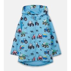 Lighthouse Ethan Jacket - Blue Tractor Print